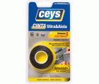 CEYS STIRA & AISLA NEGRO 3MX19MM
